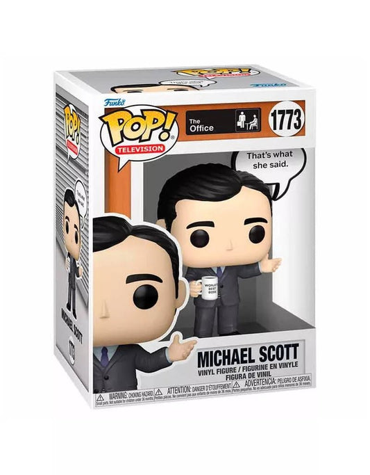 Funko POP! Vinyl Michael Scott (That's what she said) - The Office - Zascalo.com