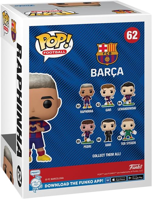 Funko Pop! Vinyl Raphinha - Fútbol Funko Pop! Vinyl Raphinha - Fútbol - Zascalo.com