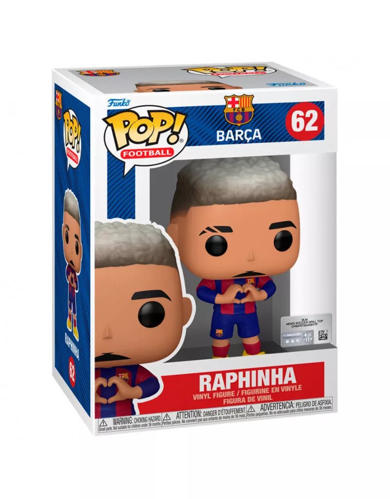 Funko Pop! Vinyl Raphinha - Fútbol Funko Pop! Vinyl Raphinha - Fútbol - Zascalo.com