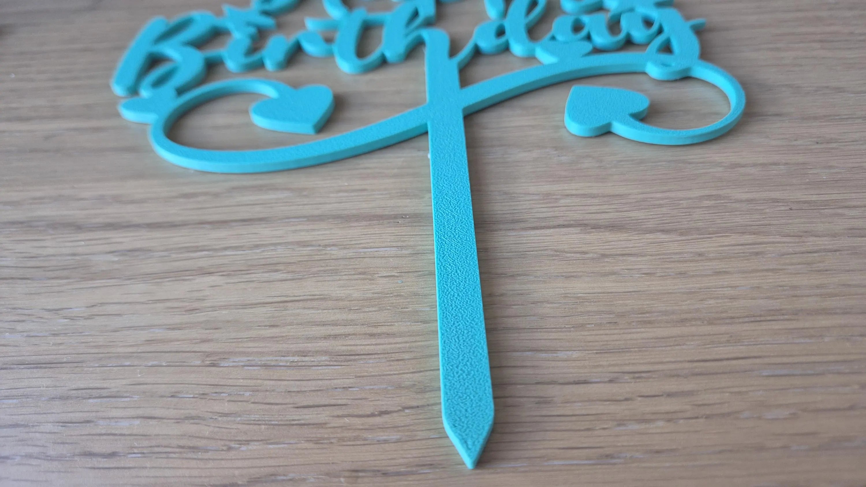 Cake topper - Decoración para tarta Happy birthday | Adorno para tarta Happy Birthday - Zascalo.com