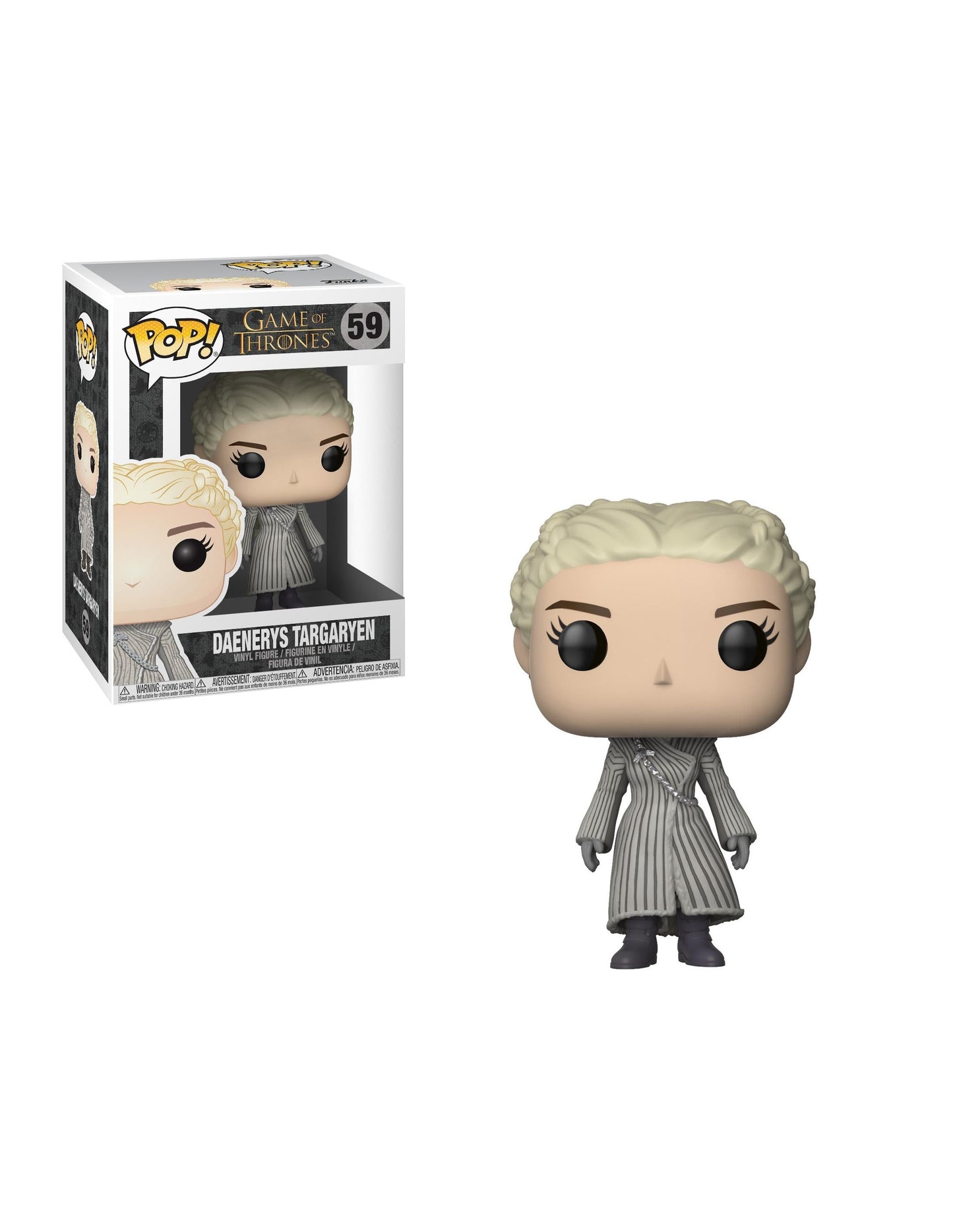 Funko POP! Daenerys (White Coat) - Juego de Tronos Zascalo