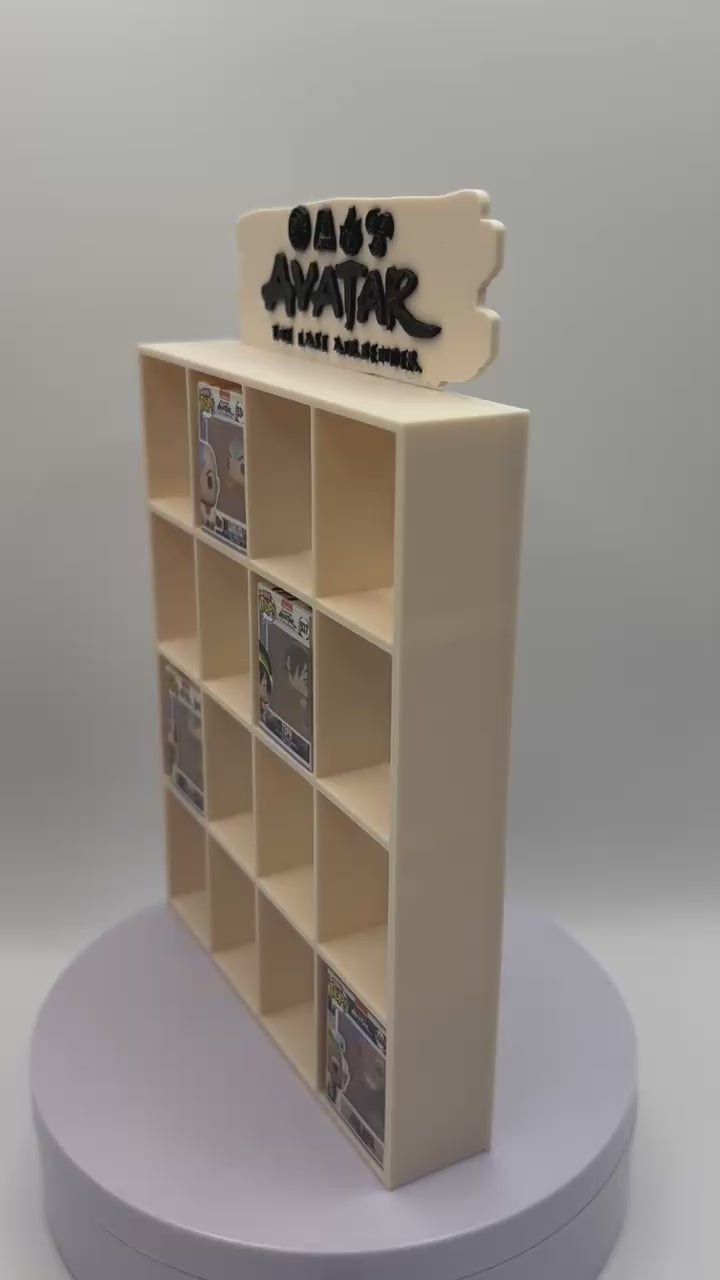 Présentoir Avatar, le maître de l'air, Bitty Pop pour 16 figurines | Collection Funko