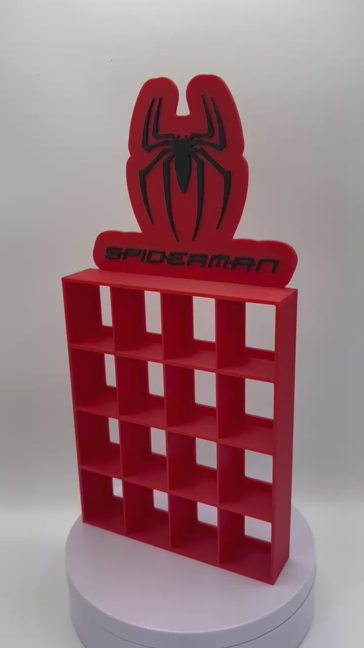 Présentoir Spider-Man Bitty Pop pour figurines de 16 pouces | Collection Funko