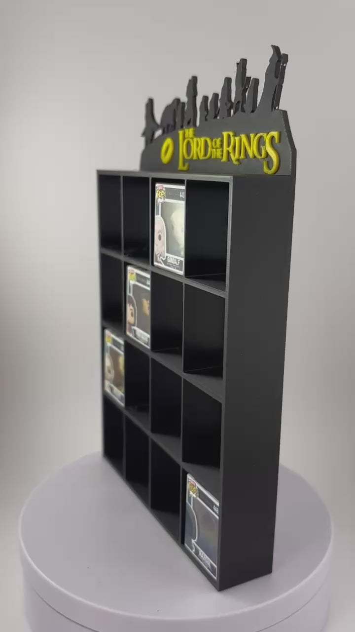 Présentoir Seigneur des Anneaux Bitty Pop 16 Figurines | Collection Funko
