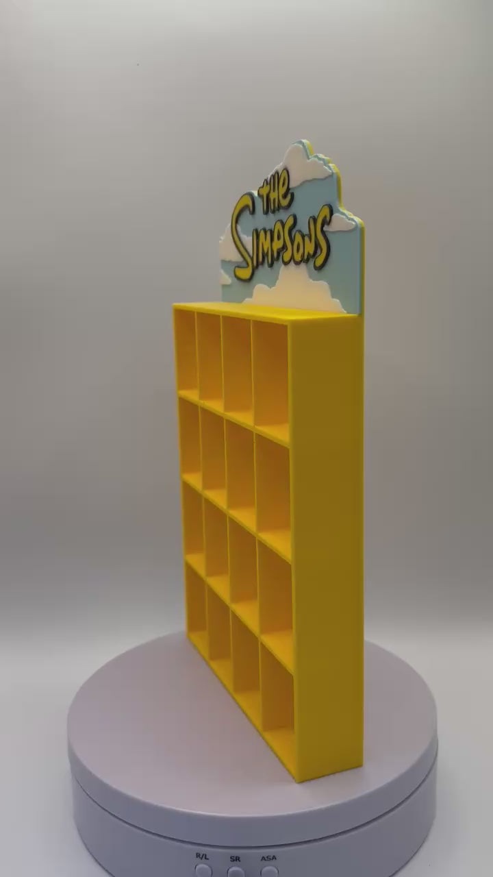 Présentoir Les Simpsons Bitty Pop pour 16 figurines | Collection Funko