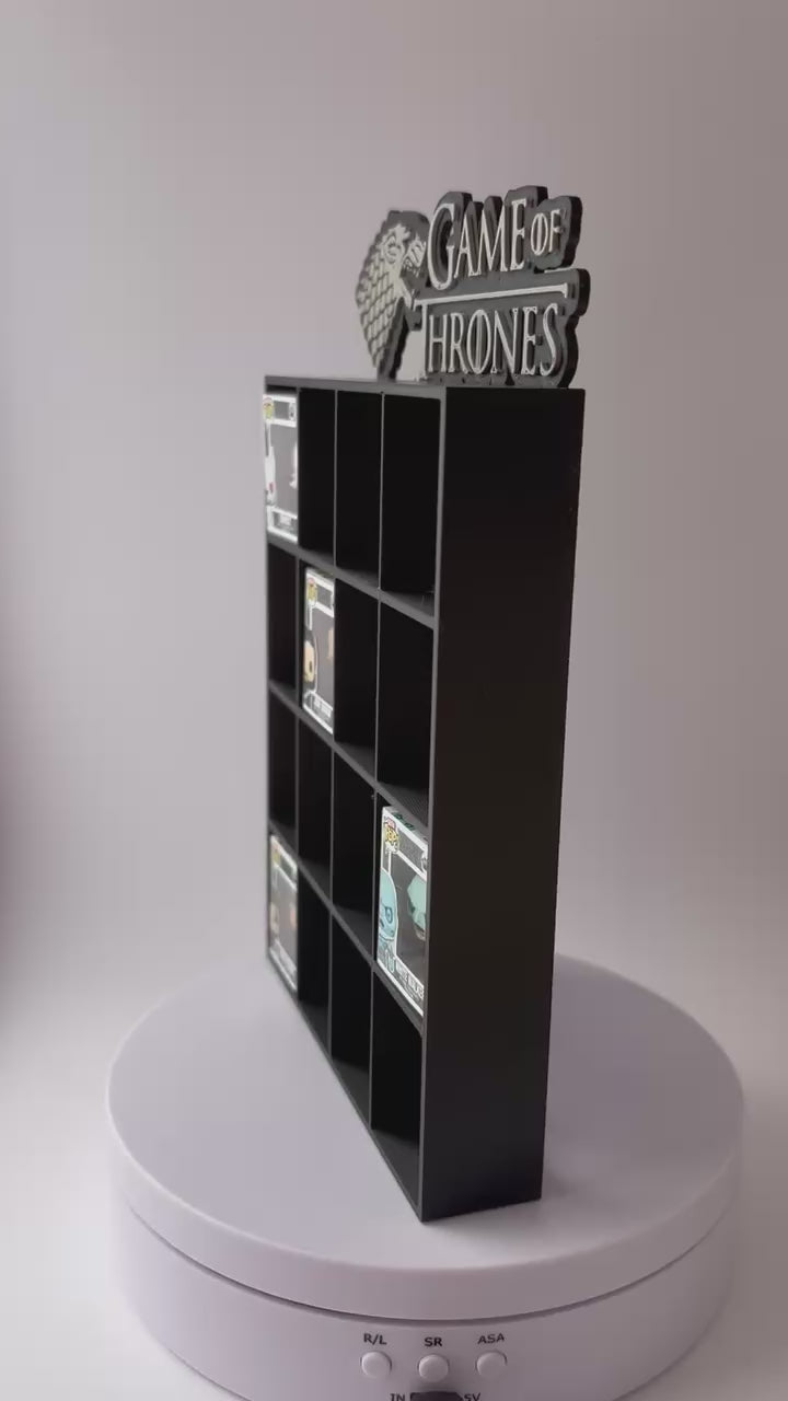 Présentoir Game of Thrones Bitty Pop pour figurines de 16 pouces | Collection Funko