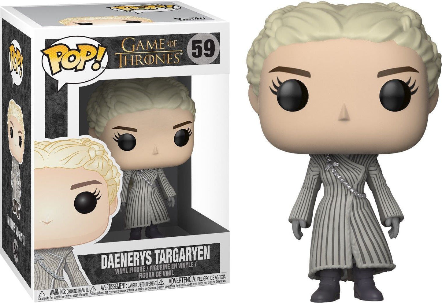 Funko POP! Daenerys (White Coat) - Juego de Tronos Zascalo